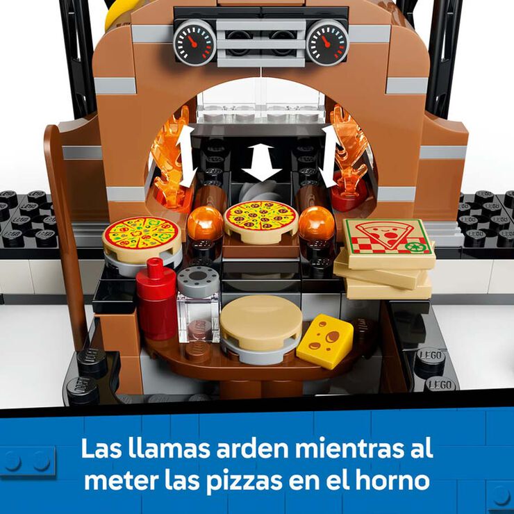 LEGO&reg; City Experiencia de Reparto de Pizza con Veh&iacute;culos 60496