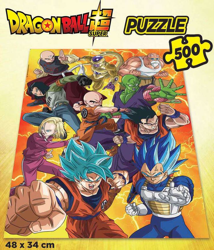 Puzle 500 piezas Dragon Ball Super