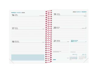Agenda Finocam escolar Diva 1/8 sem/vista cas 2025-26 spring