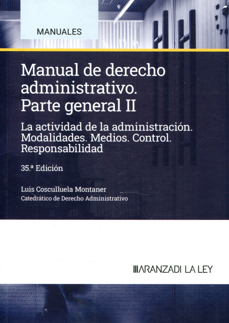 Manual de derecho administrativo II