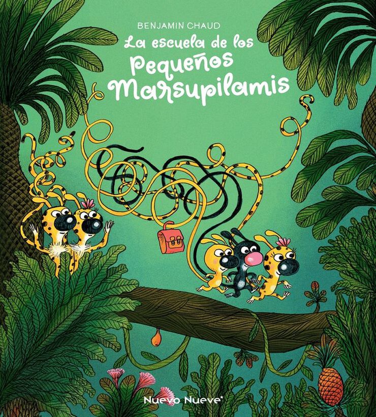 La escuela de los Pequeños Marsupilamis