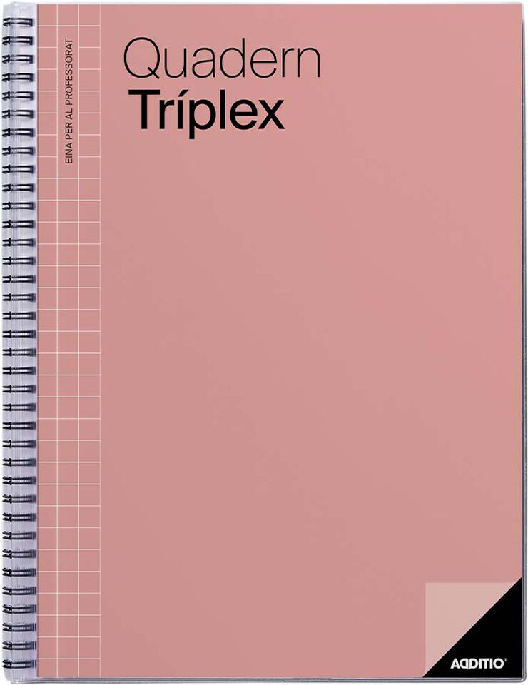 Cuaderno Triplex Additio Catalán
