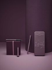 Pluma/Bolígrafo Faber-Castell Grip violeta
