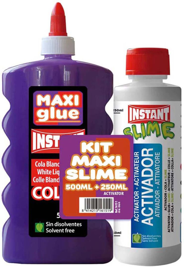 Kit Instant Color Slime Maxi violeta