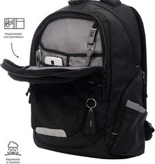 Mochila Totto PC Eufrates negro