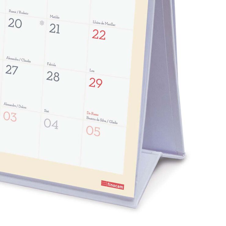 Calendario sobremesa Finocam Design Escribir 2026 catalán