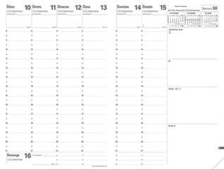 Agenda Quo Vadis 13M Ministre 16x24 cm Semana Vista Catal&aacute;n 2027 Azul