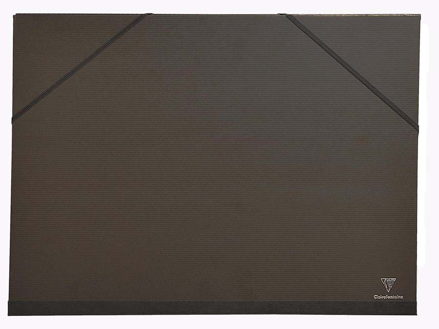 Carpeta de Dibujo con gomas 52x37 Clairefontaine colores surtidos