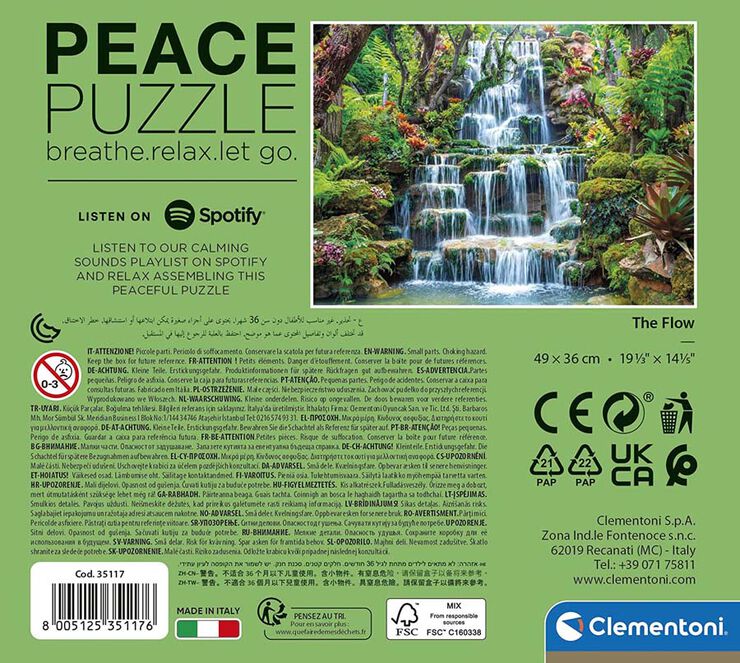 Puzzle 500 peces Peace flow