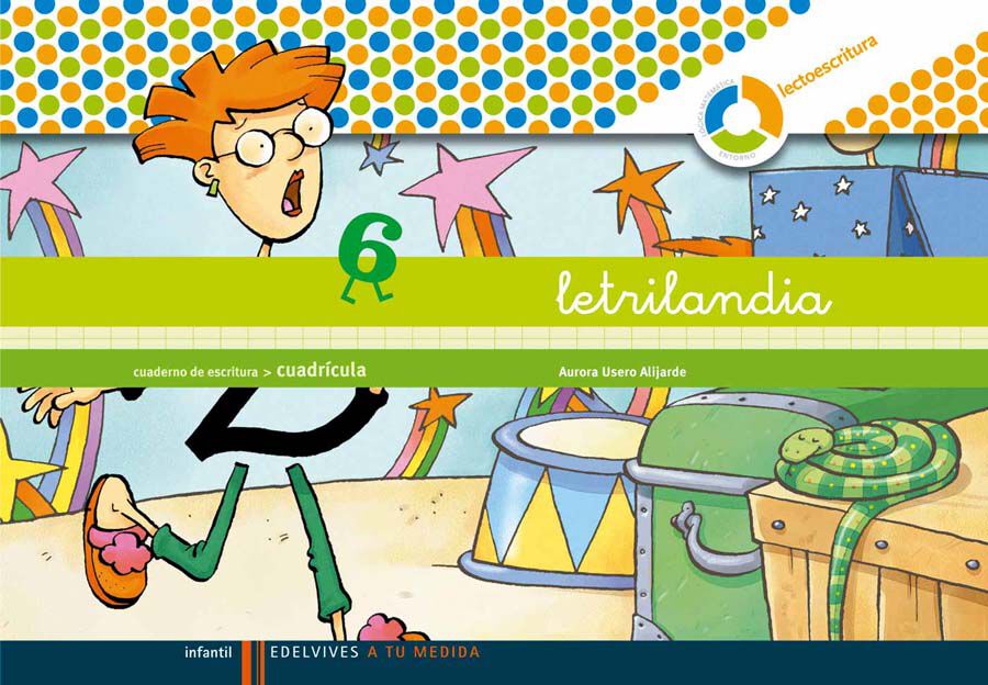 Letrilandia 6 Cuadr&iacute;cula Espiral