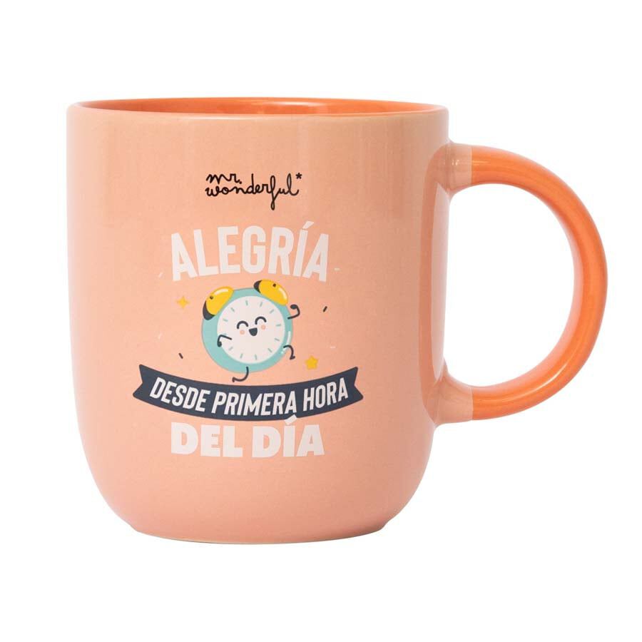 Taza Mr.Wonderful Alegr&iacute;a desde primera hora del d&iacute;a
