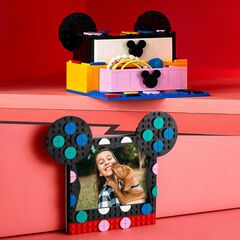 LEGO® DOTS Mickey Mouse i Minnie Mouse: Caixa de Projectes Tornada a l'escola 41964