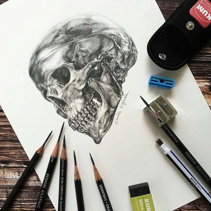 Sacapuntas de arte Kum Meisterwerk 2 fases long point