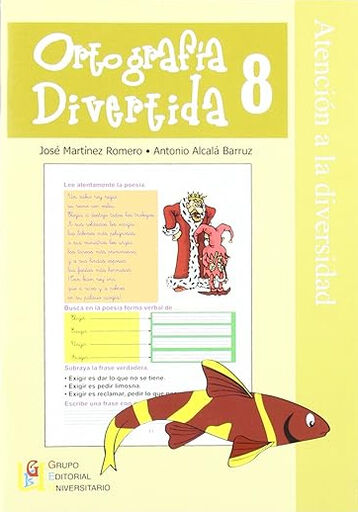 GEU Ortograf&iacute;a divertida 08 Grupo Editorial Univ 9788484917878