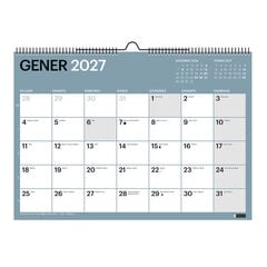 Calendario Miquelrius Pared A3 Catal&aacute;n 2027 Chromat