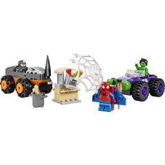 LEGO® Súper Héroes Camión de combate Hulk contra Rhino 10782