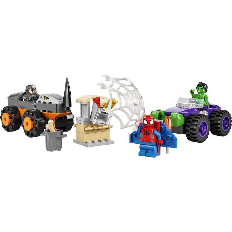 LEGO® Súper Héroes Camión de combate Hulk contra Rhino 10782