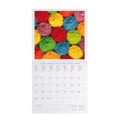 Calendario pared Legami 30X29 2024 Live Colorfully