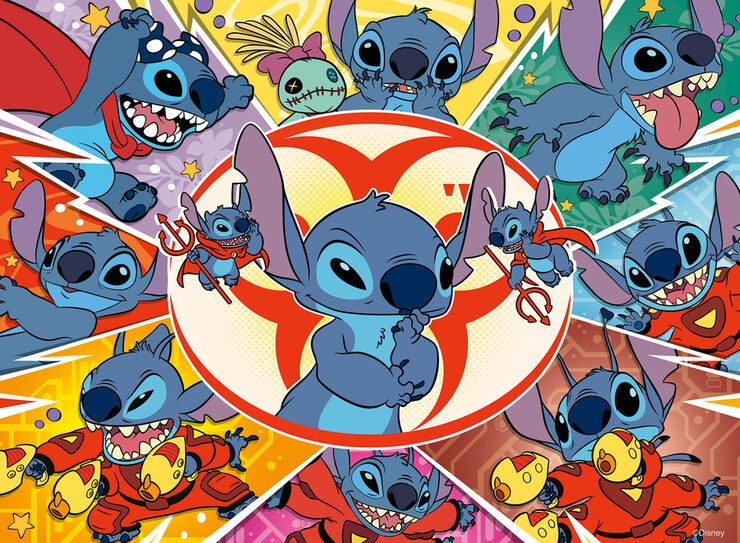Puzle 100 peces XXL Disney Stitch