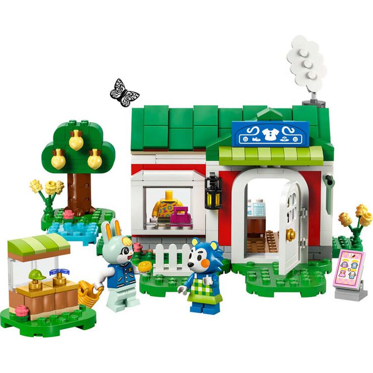 LEGO® Animal Crossing Botiga de Roba de les Germanes Manetes 77055