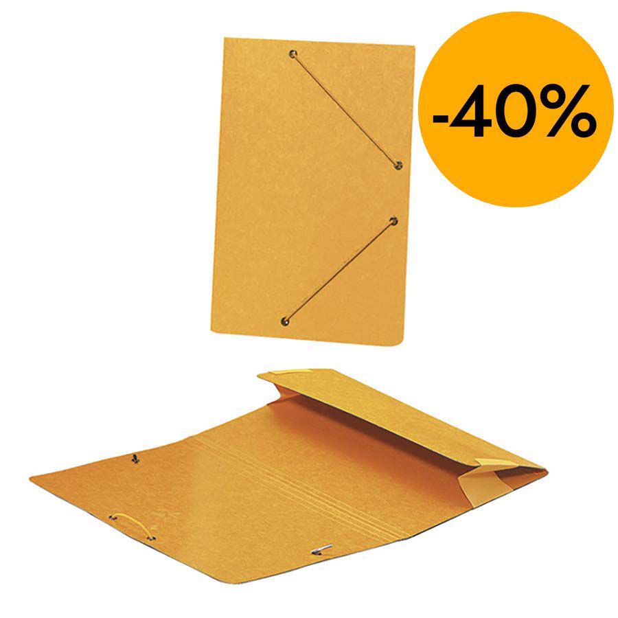 Carpeta gomas y bolsa Folio&nbsp;Senfort&nbsp;amarillo