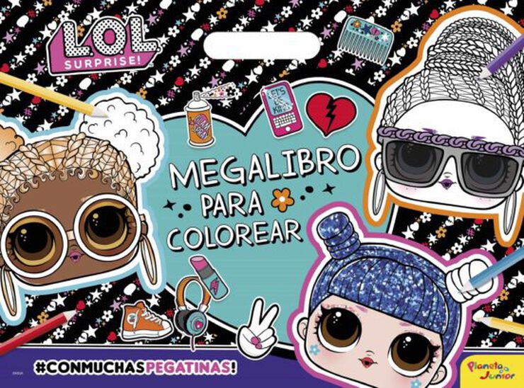 L.O.L. Surprise! Megalibro para colorear