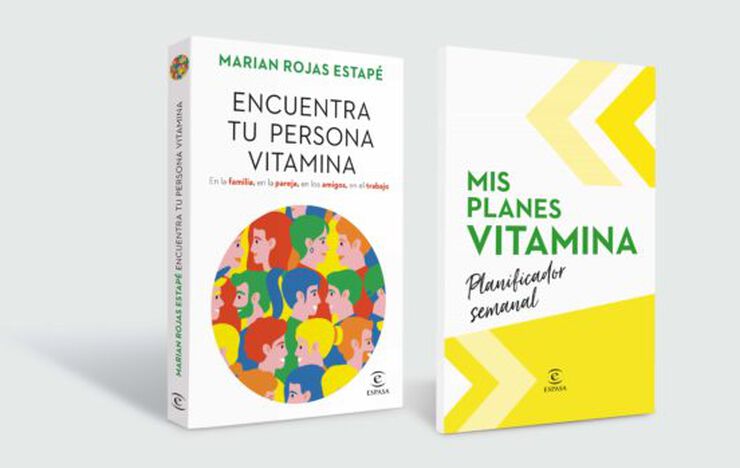 Encuentra tu persona vitamina + planificador