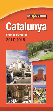 Catalunya. Mapa de Carreteres 2017-2018