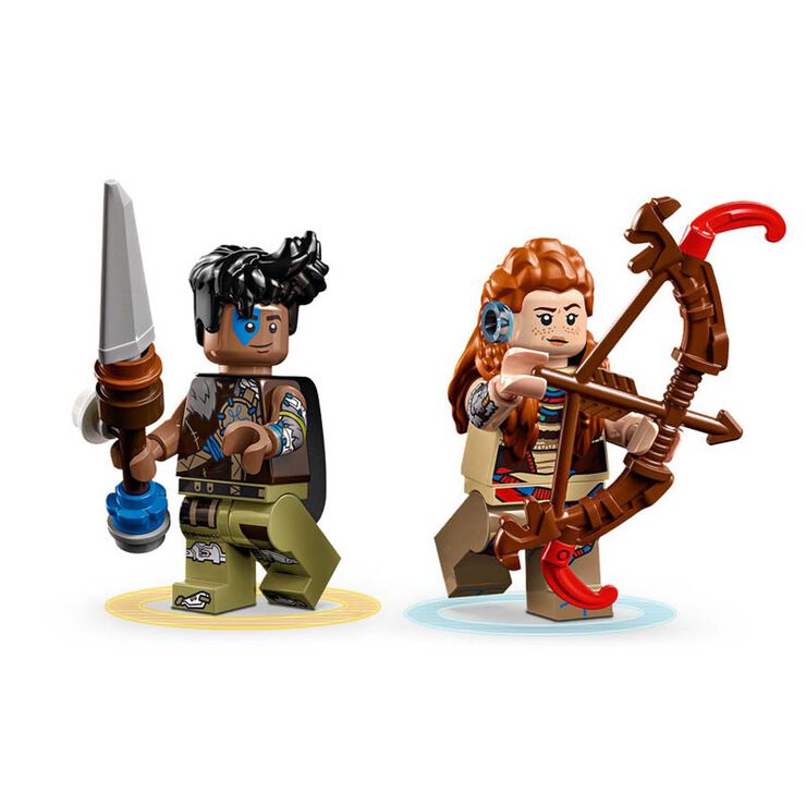 LEGO® Horizon Aloy y Varl vs. Cangrejo y Dientes Serrados 77037