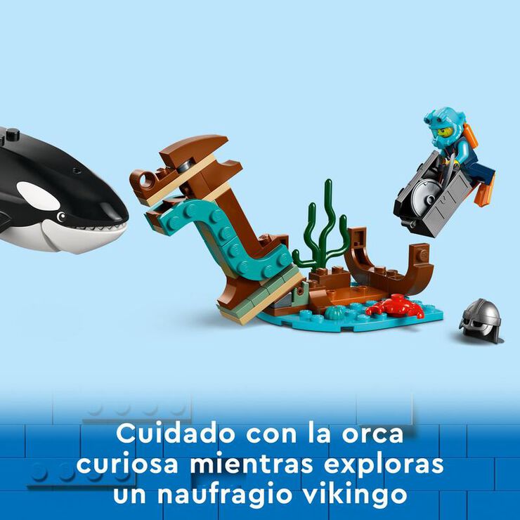 LEGO® City Barco Explorador del Ártico 60368