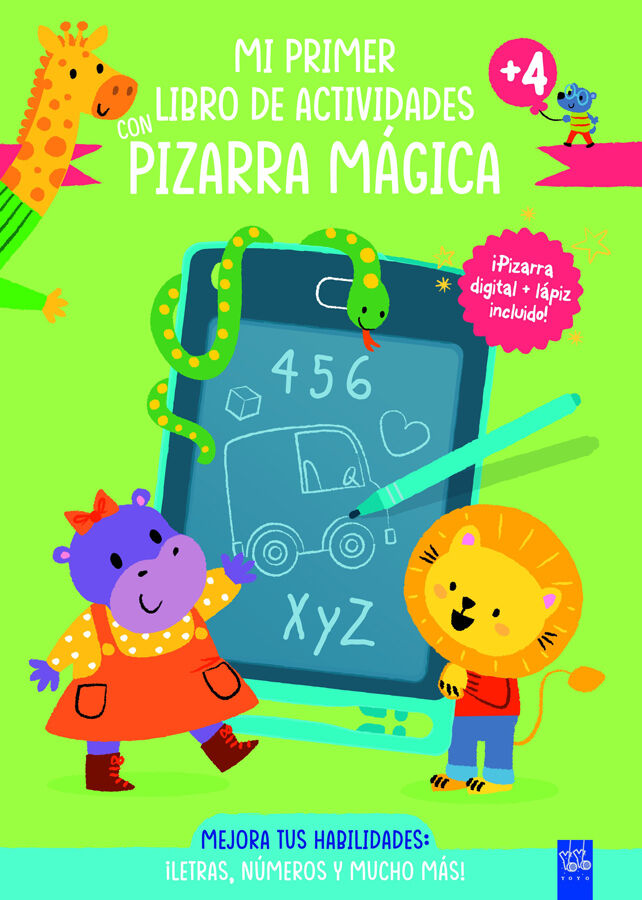 Mi primer libro de actividades con pizarra m&aacute;gica. Verde