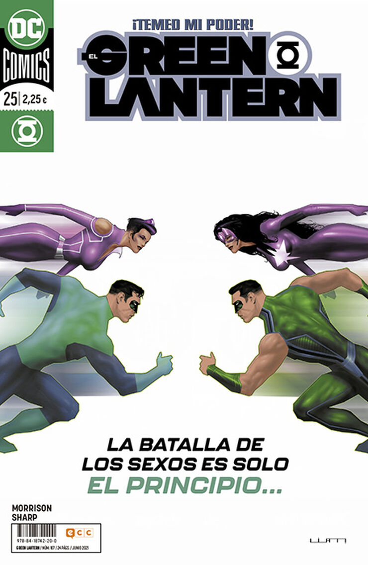 El Green Lantern núm. 107/ 25