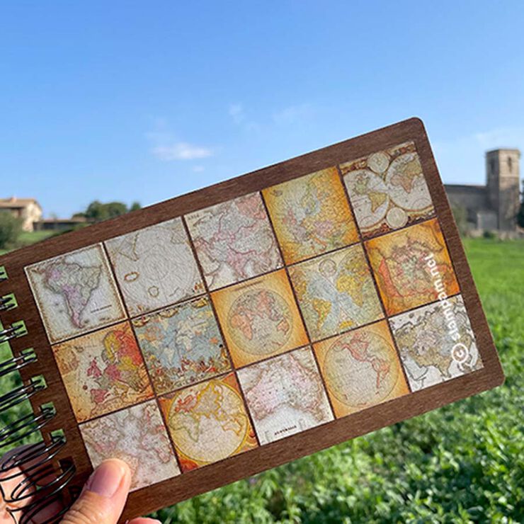 &Aacute;lbum Fotos Stampam 10x15 Mapamundi