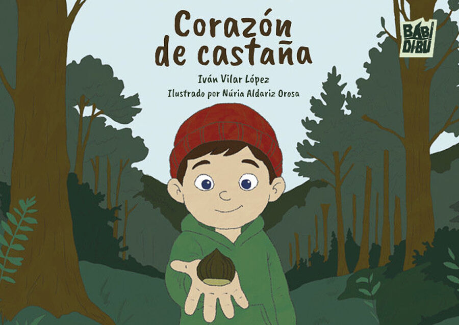 Coraz&oacute;n de casta&ntilde;a