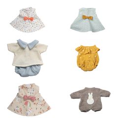 Conjunt 6 vestits