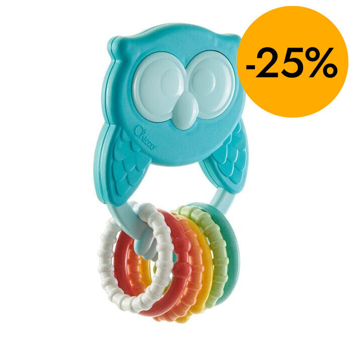 Sonajero Ecol&oacute;gico B&uacute;ho Eco+ Chicco