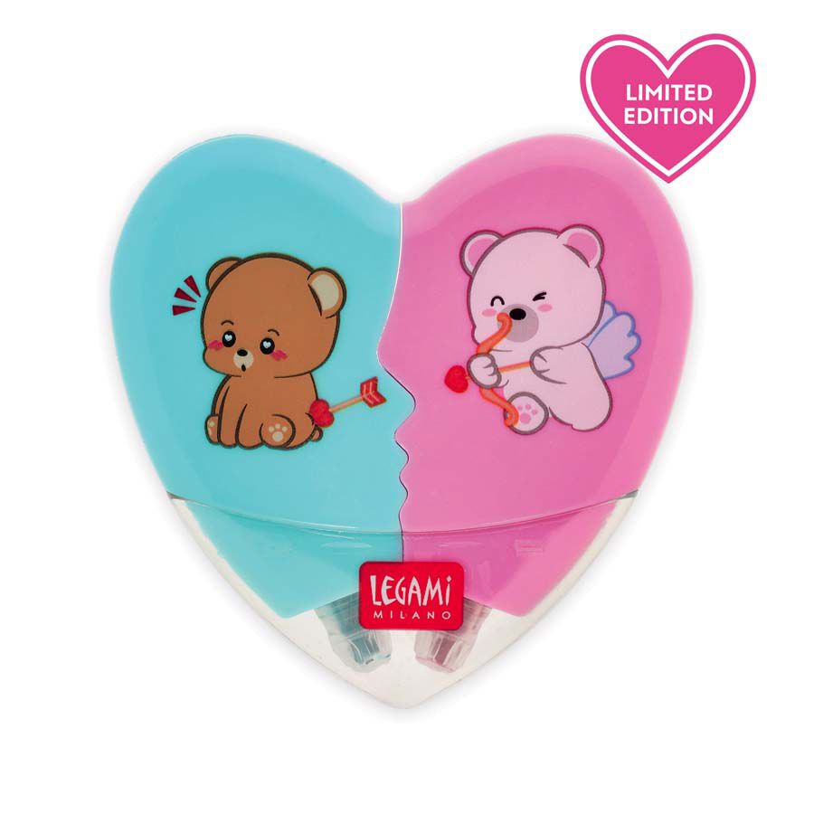 Marcador fluorescente Legami Heart