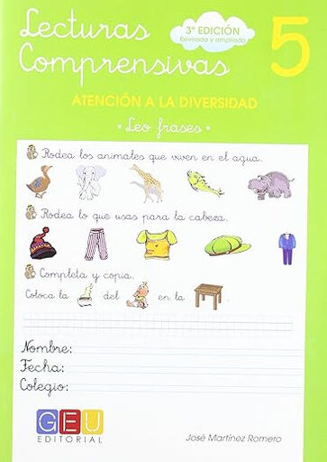 Lecturas Comprensivas 05 Grupo Editorial Univ