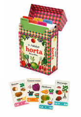 A nossa horta: Caixa com 63 fichas