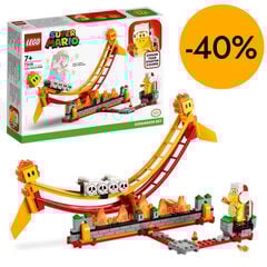 LEGO&reg; Super Mario Set d'Expansi&oacute;: Gran onada de lava, Germ&agrave; Foc i 2 Gotes de Lava 71416