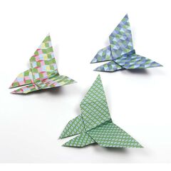 Paper Origami 20x20cm Geomètric