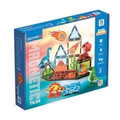 Magnetic Tiles Dino World 25 piezas
