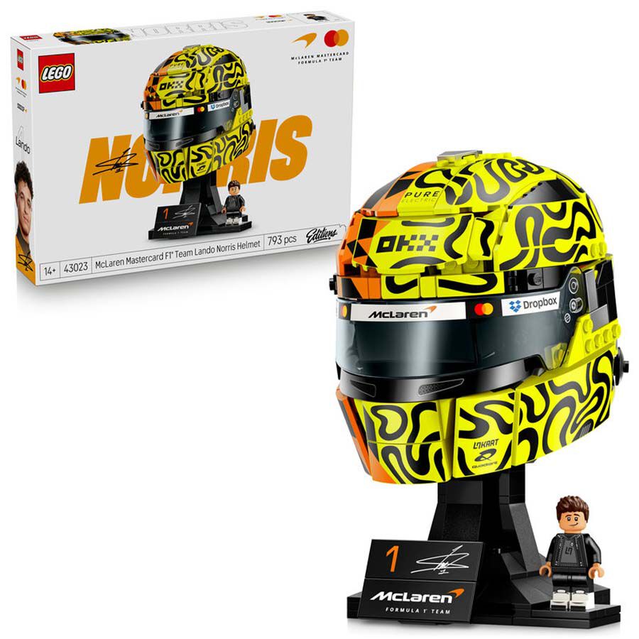 LEGO&reg; Editions Formula 1 McLaren Mastercard F1&reg; Team Lando Norris Casco 43023