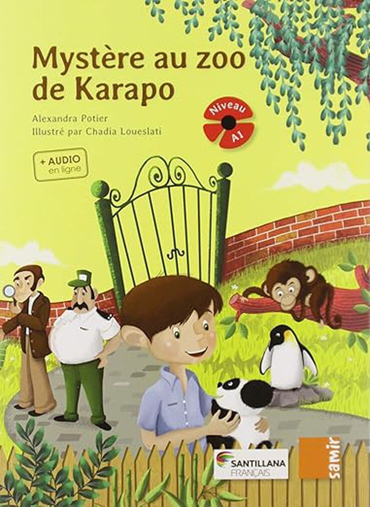 Coquelicot A1 - Mystere au zoo de karapo