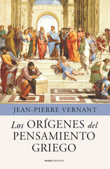Los orígenes del pensamiento griego Los orígenes del pensamiento griego