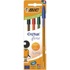 Bl&iacute;ster Bol&iacute;grafs Bic Taronja 4 Colors