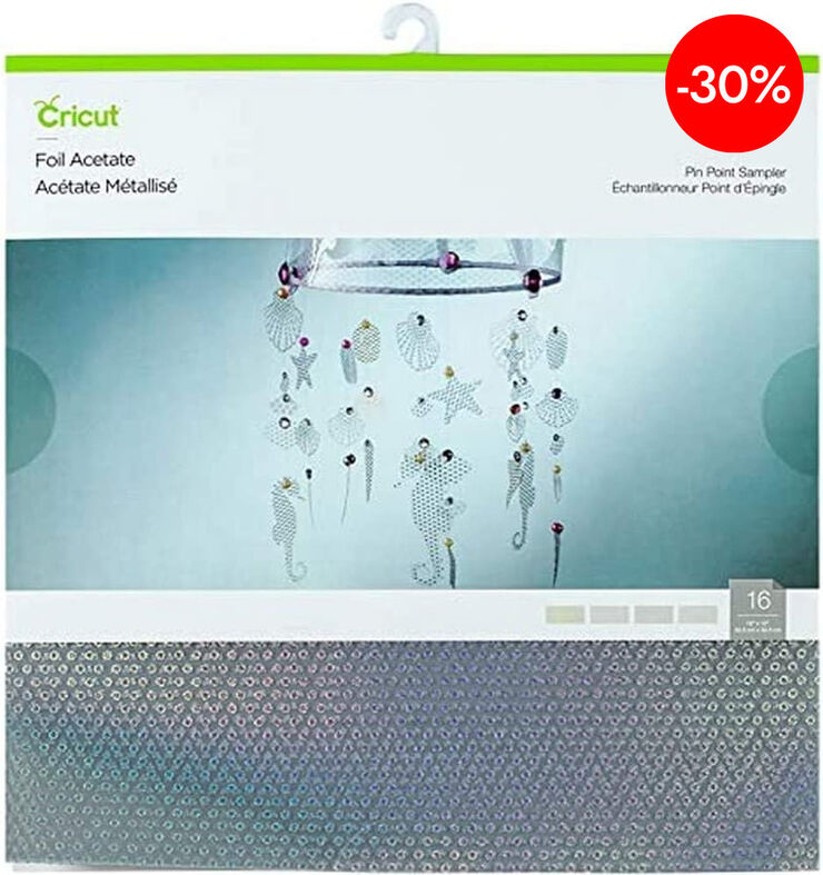 Foil Acetat 30x30cm Pin 16 fulls