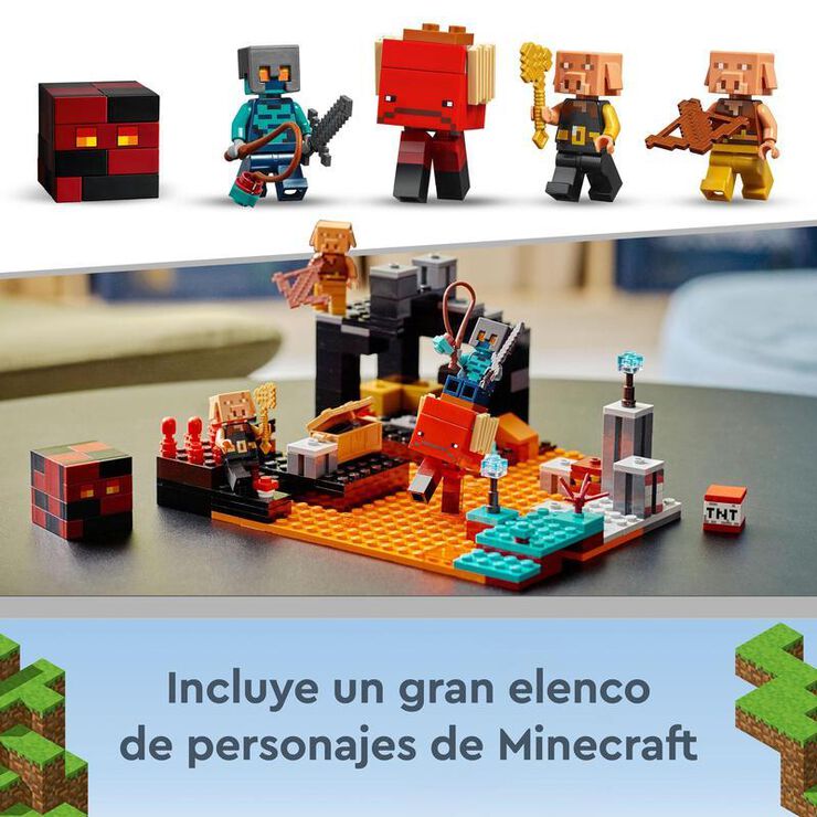 LEGO® Minecraft El Bastión del Nether 21185