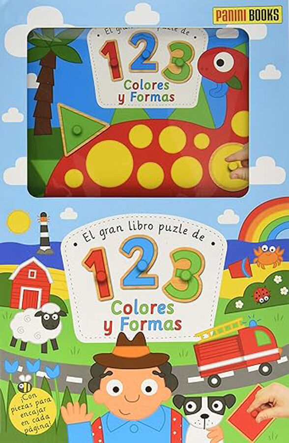 El gran libro puzle de colores y formas