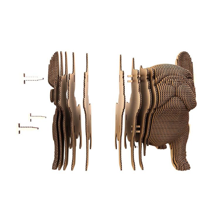 Puzzle 3D Cartonic Bulldog